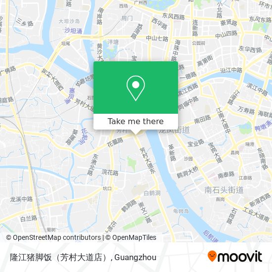 隆江猪脚饭（芳村大道店） map
