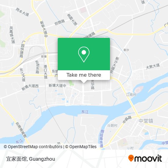 宜家面馆 map