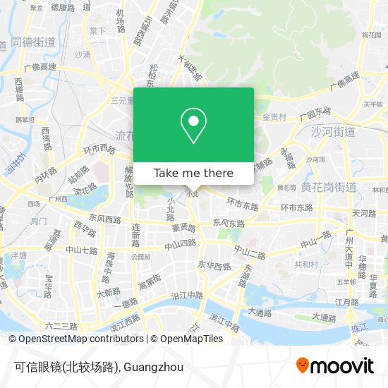 可信眼镜(北较场路) map