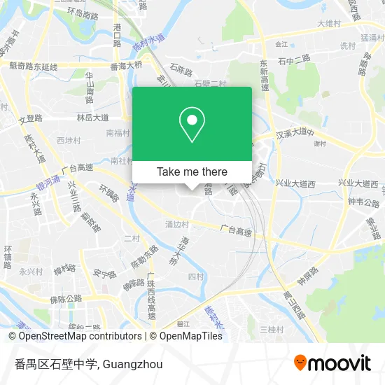 番禺区石壁中学 map