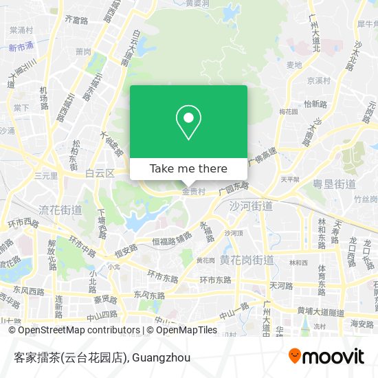 客家擂茶(云台花园店) map
