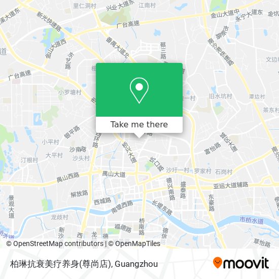 柏琳抗衰美疗养身(尊尚店) map