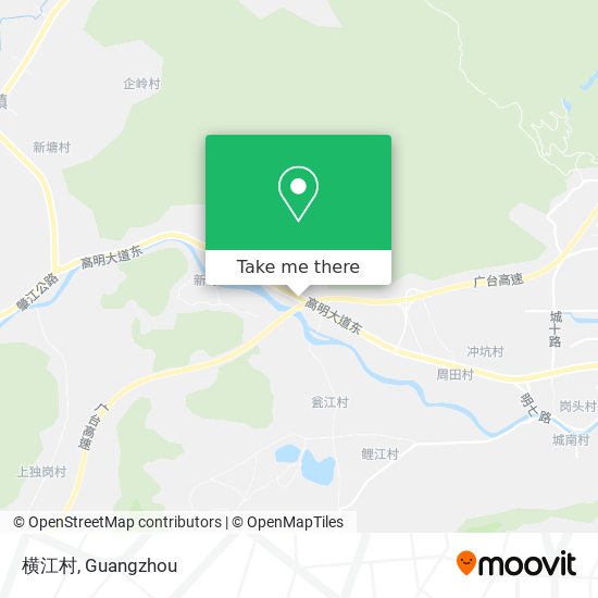 横江村 map