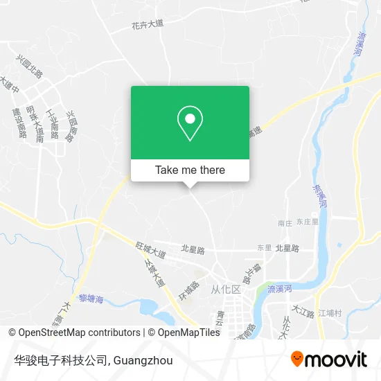 华骏电子科技公司 map