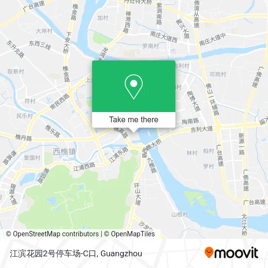 江滨花园2号停车场-C口 map