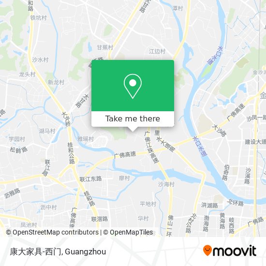 康大家具-西门 map