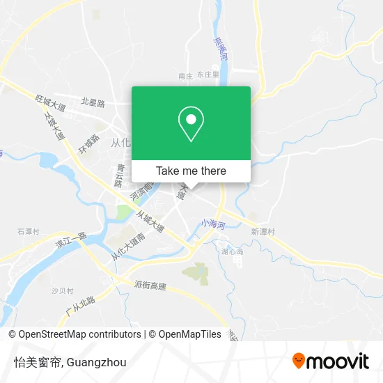 怡美窗帘 map