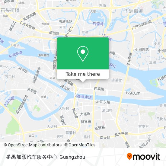 番禺加熙汽车服务中心 map