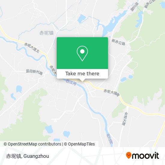 赤坭镇 map