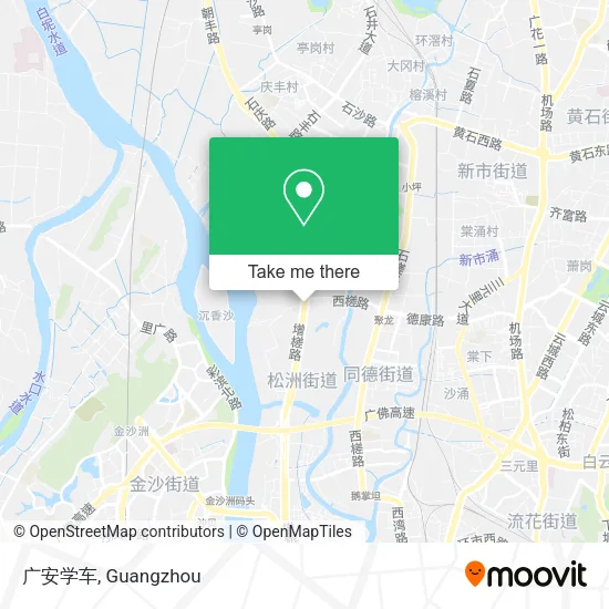 广安学车 map