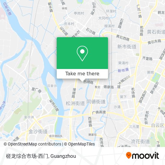 槎龙综合市场-西门 map