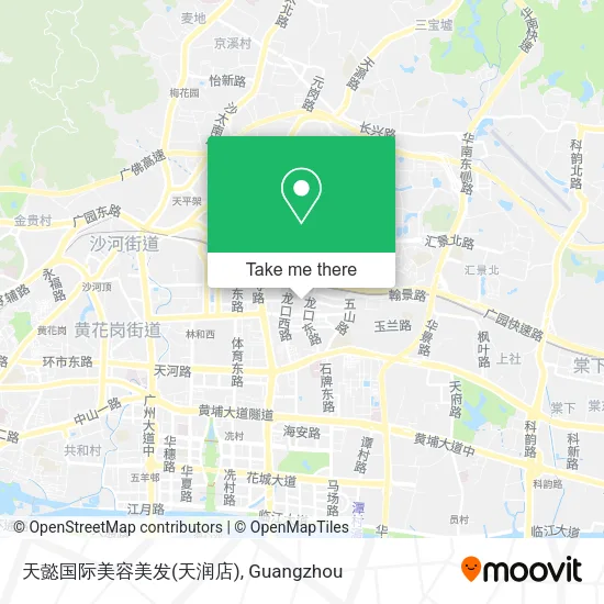 天懿国际美容美发(天润店) map