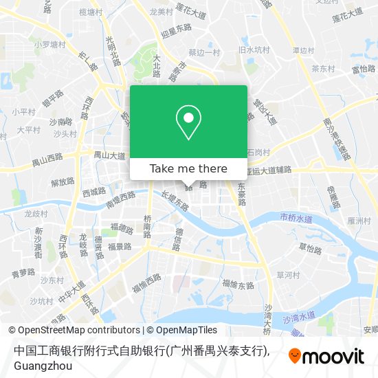 中国工商银行附行式自助银行(广州番禺兴泰支行) map