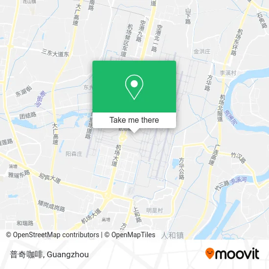 普奇咖啡 map