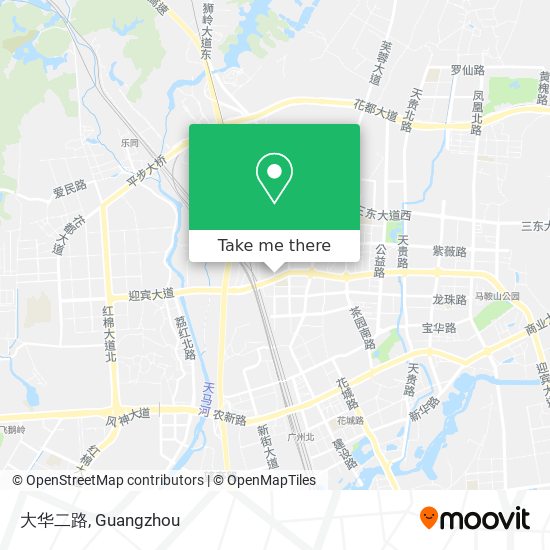 大华二路 map