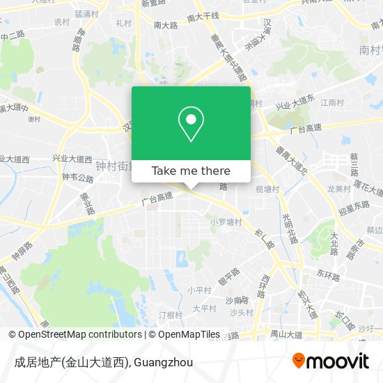 成居地产(金山大道西) map