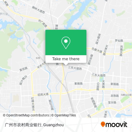 广州市农村商业银行 map