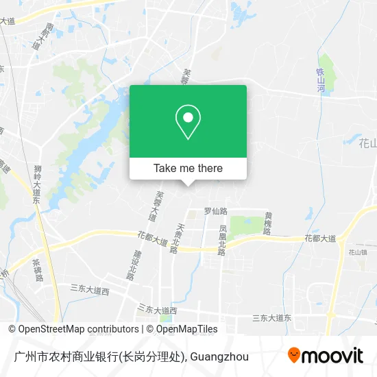 广州市农村商业银行(长岗分理处) map