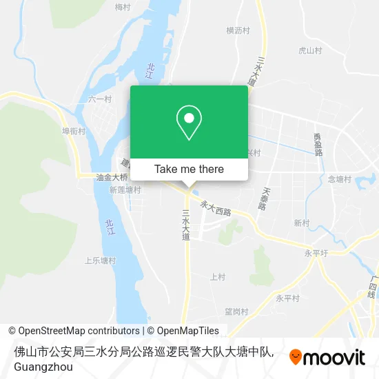 佛山市公安局三水分局公路巡逻民警大队大塘中队 map