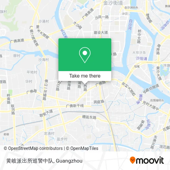 黄岐派出所巡警中队 map