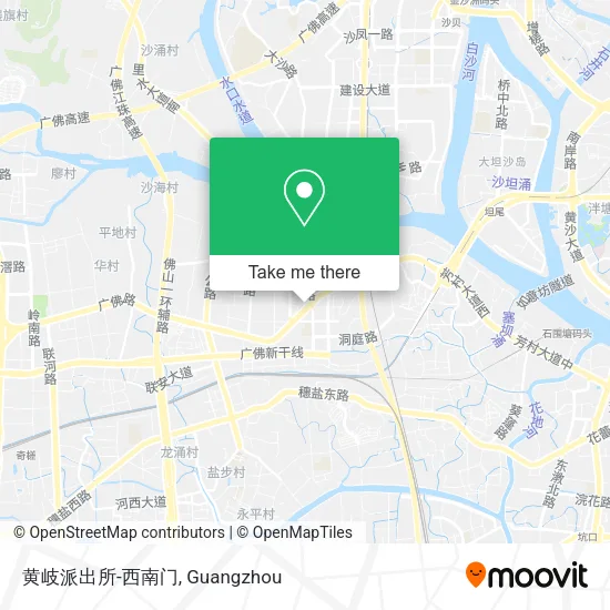 黄岐派出所-西南门 map