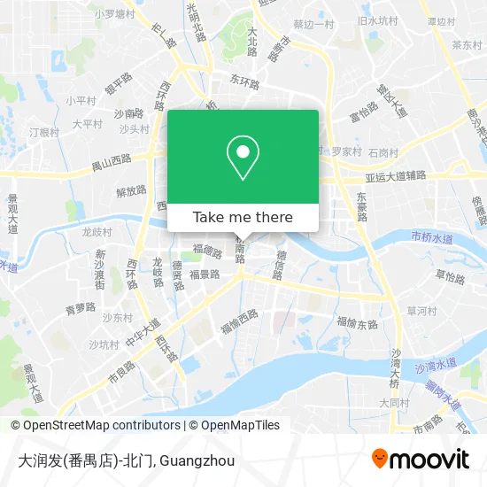 大润发(番禺店)-北门 map