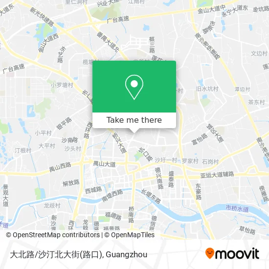 大北路/沙汀北大街(路口) map