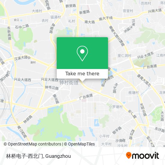 林桥电子-西北门 map