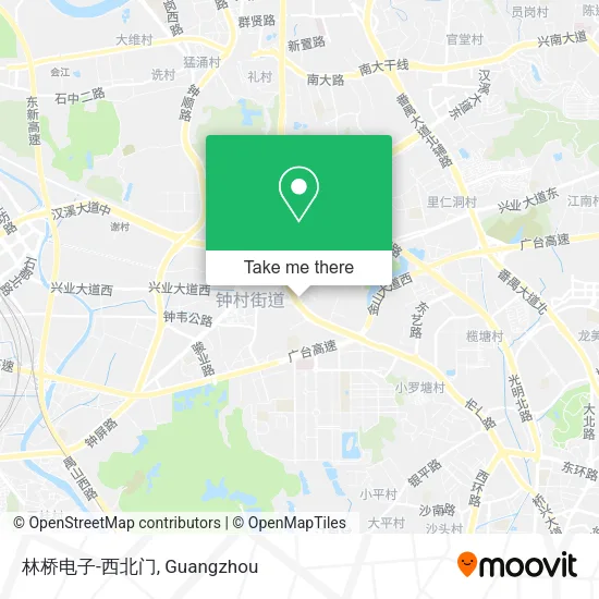 林桥电子-西北门 map