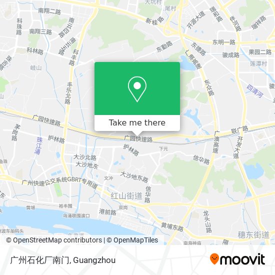 广州石化厂南门 map