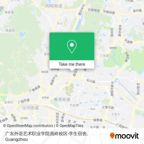 广东外语艺术职业学院燕岭校区-学生宿舍 map