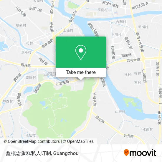 鑫概念蛋糕私人订制 map