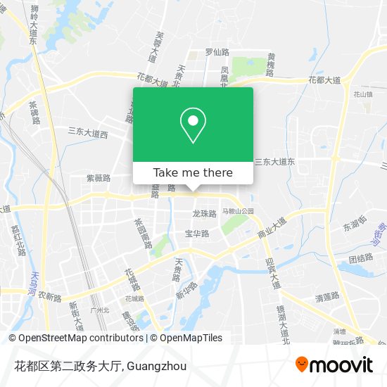 花都区第二政务大厅 map
