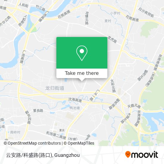 云安路/科盛路(路口) map