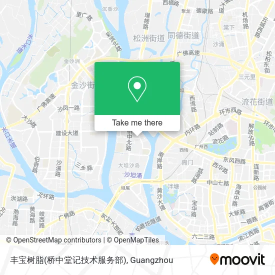 丰宝树脂(桥中堂记技术服务部) map