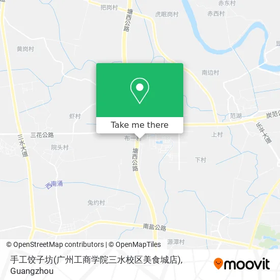 手工饺子坊(广州工商学院三水校区美食城店) map