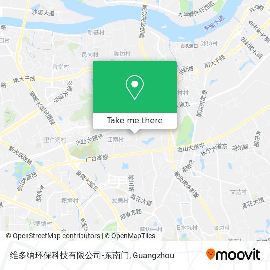 维多纳环保科技有限公司-东南门 map