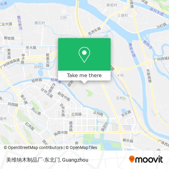 美维纳木制品厂-东北门 map
