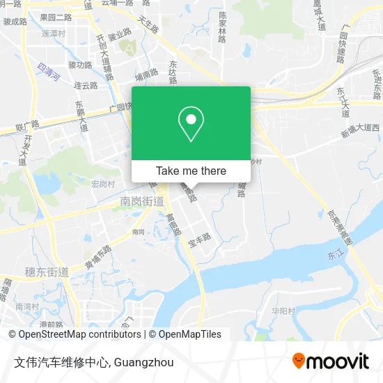 文伟汽车维修中心 map