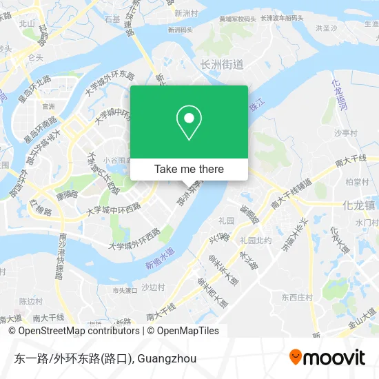 东一路/外环东路(路口) map