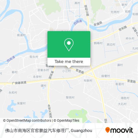 佛山市南海区官窑鹏益汽车修理厂 map