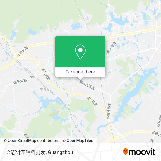 金霸针车辅料批发 map