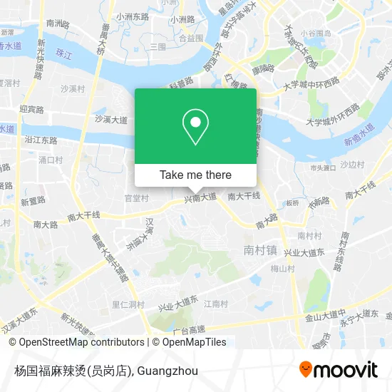 杨国福麻辣烫(员岗店) map