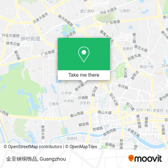 金至钢铜饰品 map