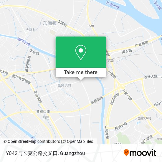 Y042与长莫公路交叉口 map