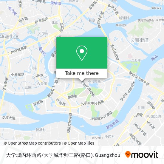 大学城内环西路/大学城华师三路(路口) map