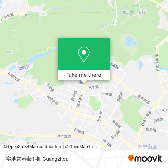 实地常春藤1期 map