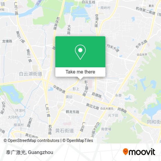 泰广激光 map