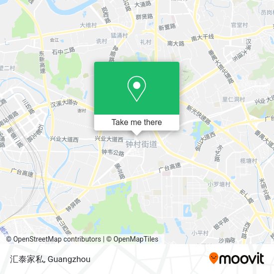 汇泰家私 map