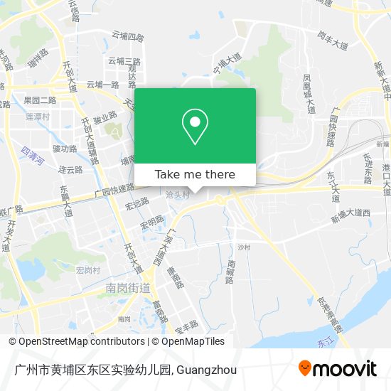 广州市黄埔区东区实验幼儿园 map